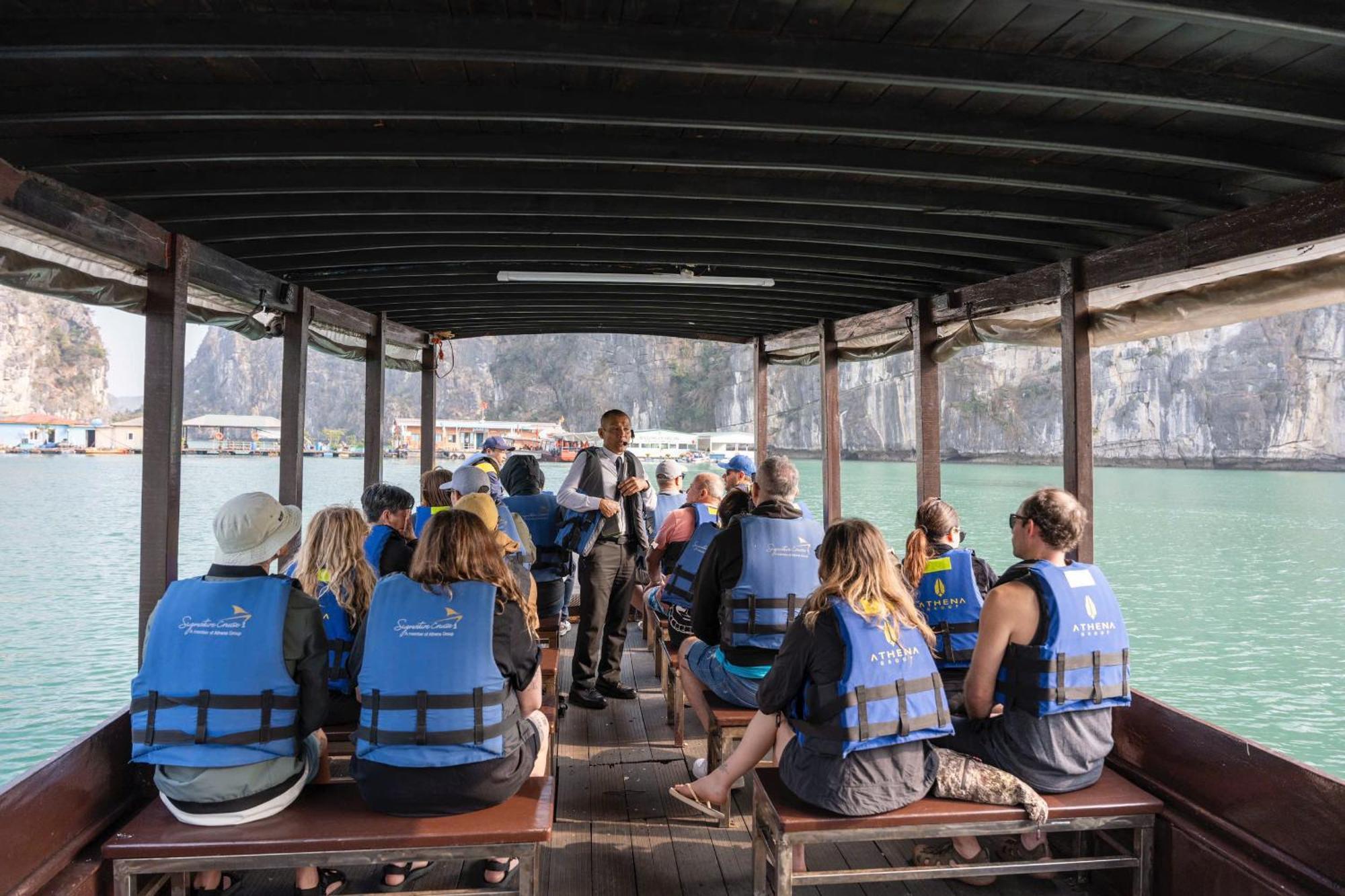 Hotel Halong Athena Cruise Ha Long Exterior foto
